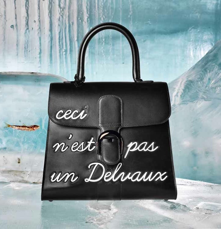 Delvaux Brillant Bag in Black Patent Leather — UFO No More