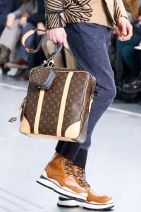 vuitton louis fall damier winter bags nemeth graphite runway featuring bag source mens vogue