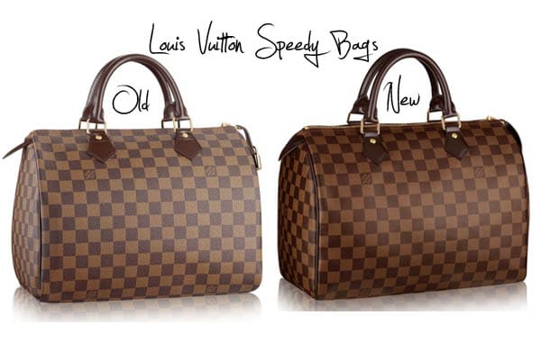 Comparison Between the New and Old Louis Vuitton Speedy Bag