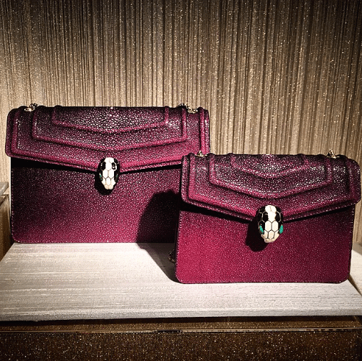 Preview of Bulgari Fall / Winter 2015 Bag Collection featuring Signature B  - Spotted Fashion