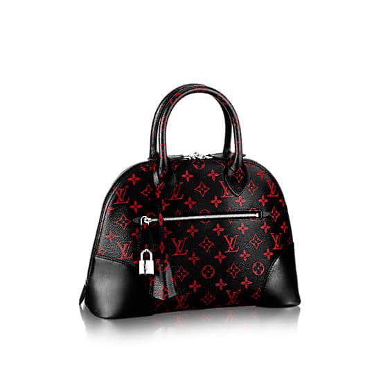 Louis Vuitton Alma Handbag Limited Edition Monogram Infrarouge PM Black  2250651