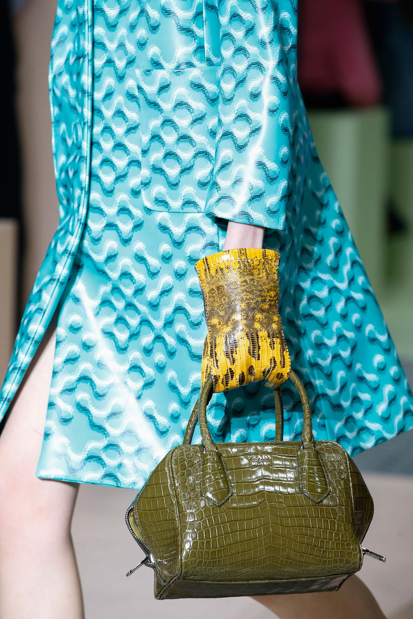 Prada Fall/Winter 2015 Runway Bag Collection Featuring Pastel