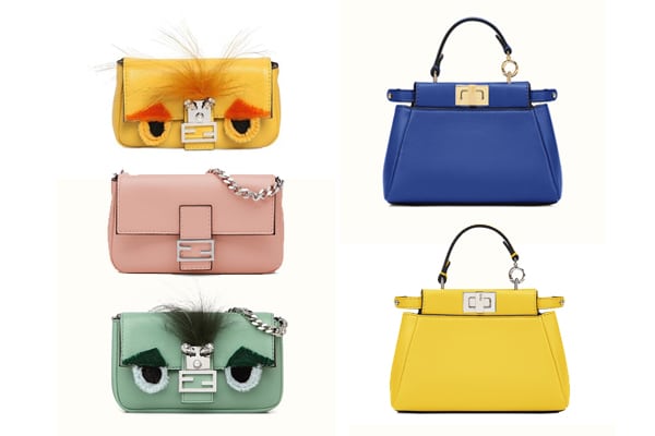 Fendi Micro Baguette and Peekaboo Bag Reference Guide - Spotted Fashion