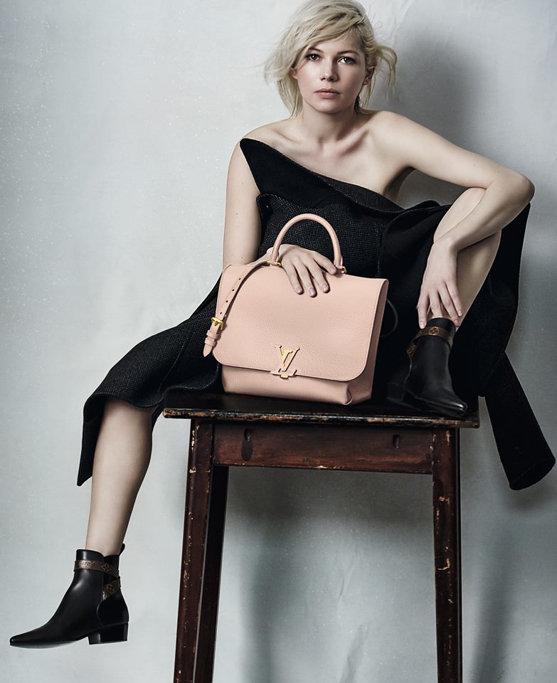 Michelle Williams nouvelle égérie des sacs Louis Vuitton - Marie