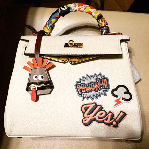 Anya Hindmarch Leather Stickers Collection - Spotted Fashion