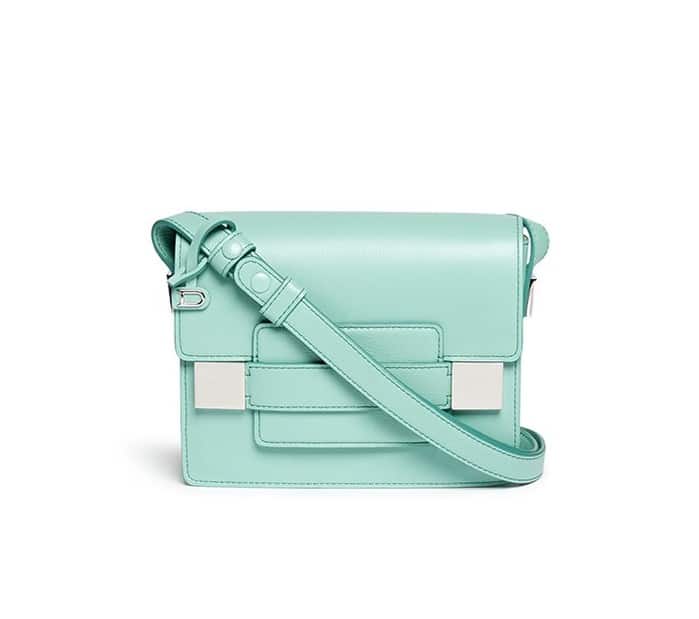 Delvaux Vernis Mini Madame Crossbody Rose Candy