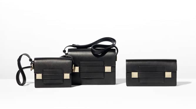 Delvaux Madame Black Leather Mini Bag, 女裝, 手袋及銀包, 長銀包- Carousell