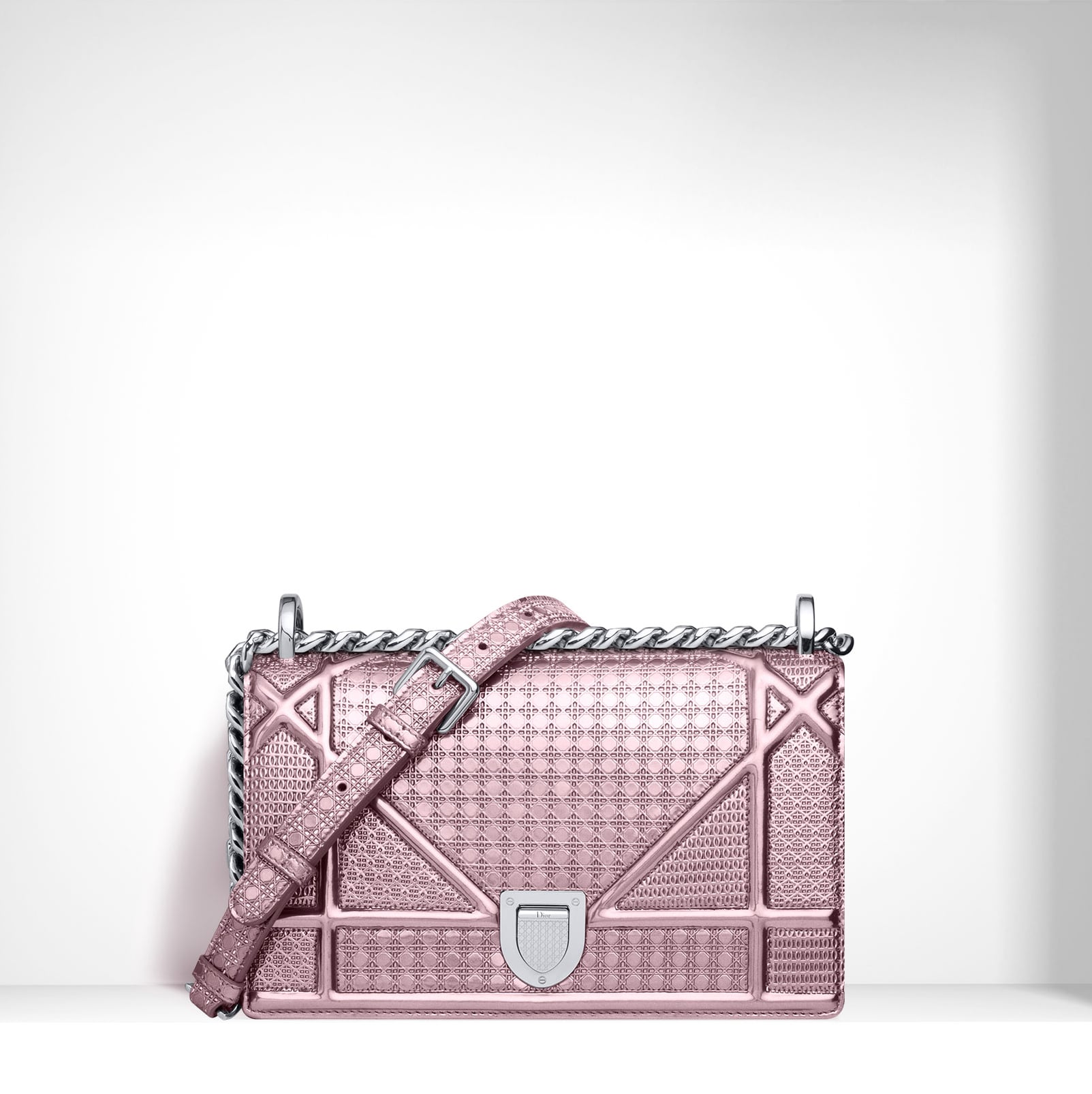 Christian Dior Micro-Cannage Small Diorama Flap Bag