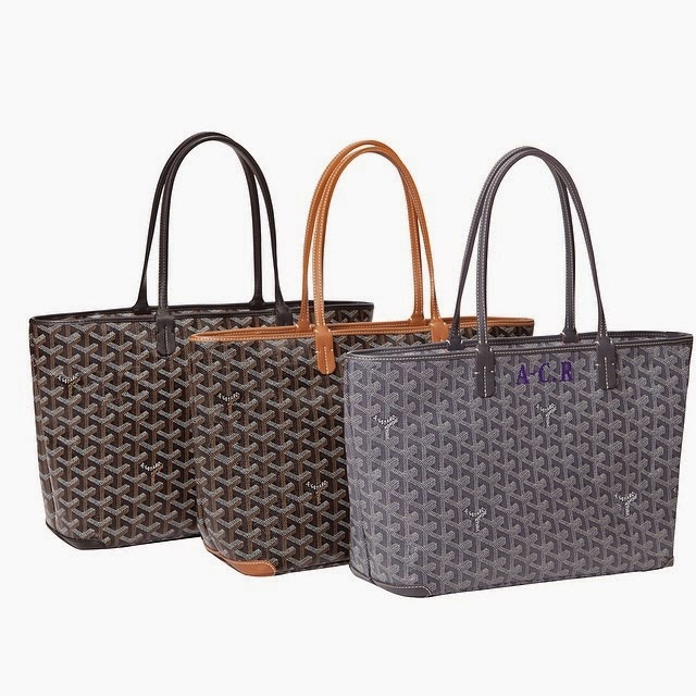 What fits on #Goyard Artois in perfect PM size. A covetable tote
