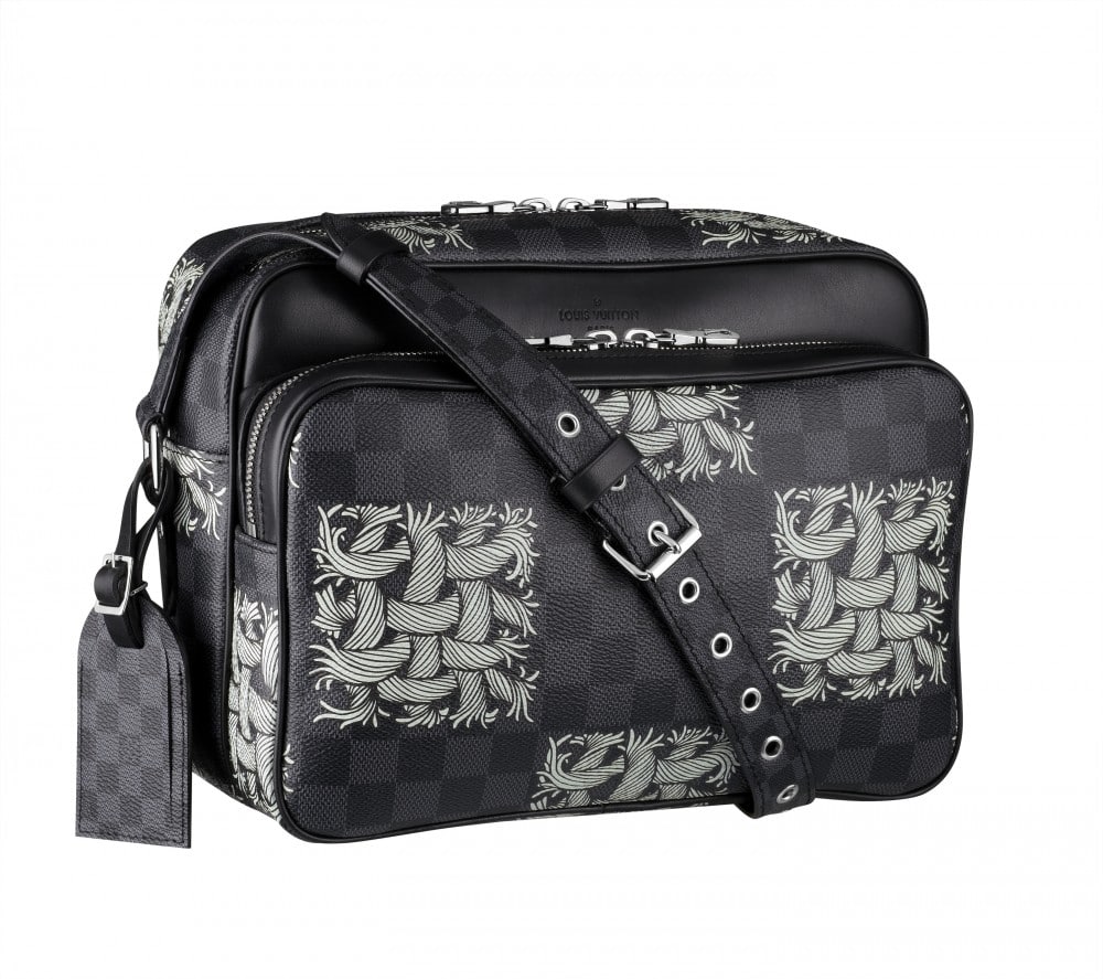 Louis Vuitton, Bags, Louis Vuitton N4717 Damiergraphite Christopher  Nemeth Tadao Pm 2way Tote Bag