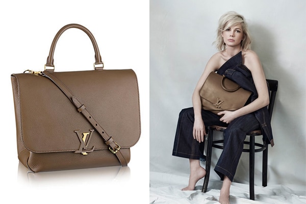 Michelle Williams in Louis Vuitton Capucines Spring / Summer 2015 Ad  Campaign - Spotted Fashion