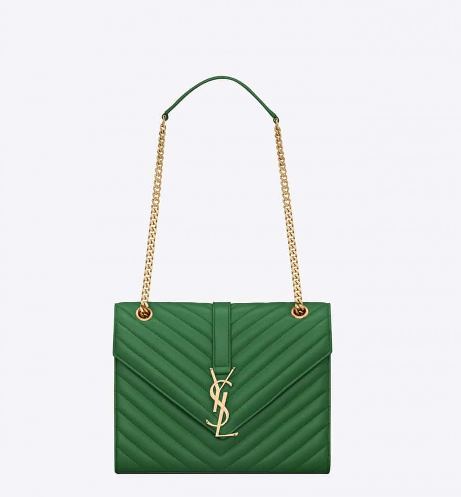 saint laurent matelasse tote