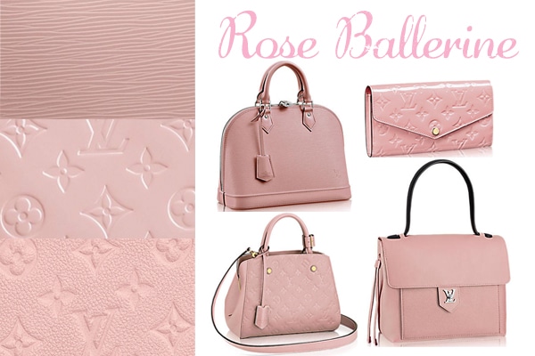 Louis Vuitton Twinset in Rose Ballerine Empreinte Leather