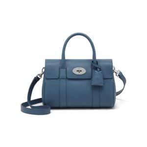 mulberry bayswater bag blue