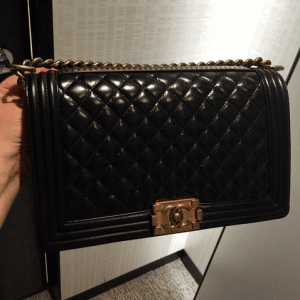 Chanel Black Paris-Salzburg Boy Bag 2