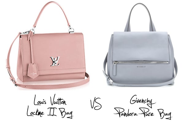 Louis Vuitton Lockme II Versus Givenchy Pandora Pure Bag - Spotted Fashion