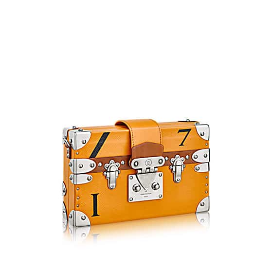 Louis Vuitton Petite Malle Monogram Catogram Brown/Orange in