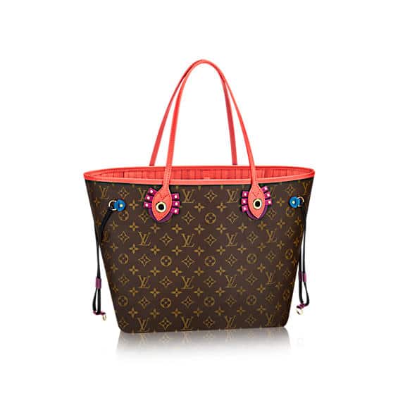 Louis Vuitton Spring/Summer 2013 Neverfull Bags with colorful trim -  Spotted Fashion