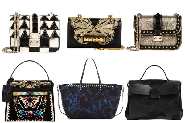 Happening Forslag Åbent Valentino Fall/Winter 2015 Bag Collection Featuring Camonoir Pathchwork -  Spotted Fashion