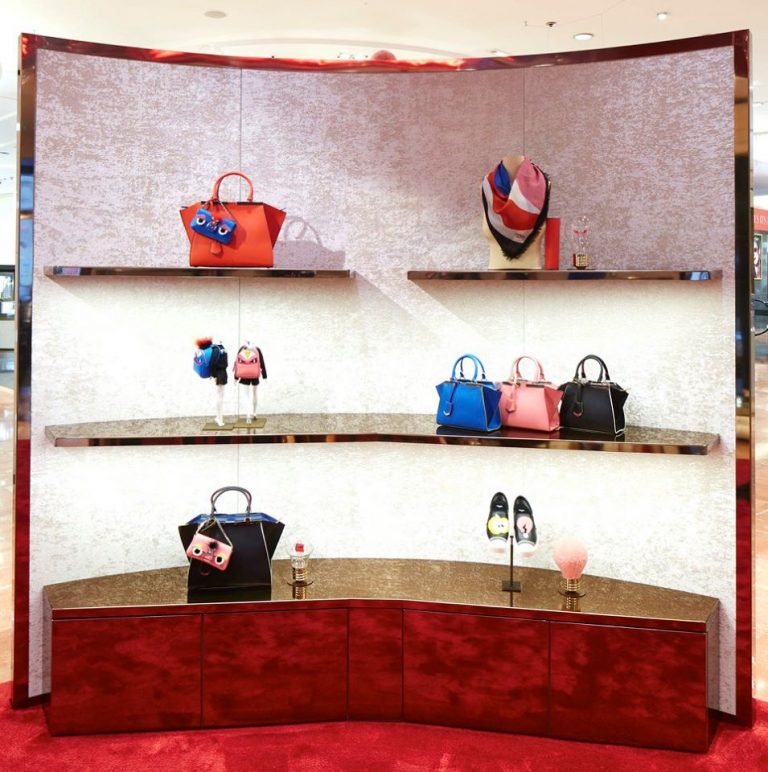 Fendi Opens Pop-up Store at Galeries Lafayette - Spotted Fashion