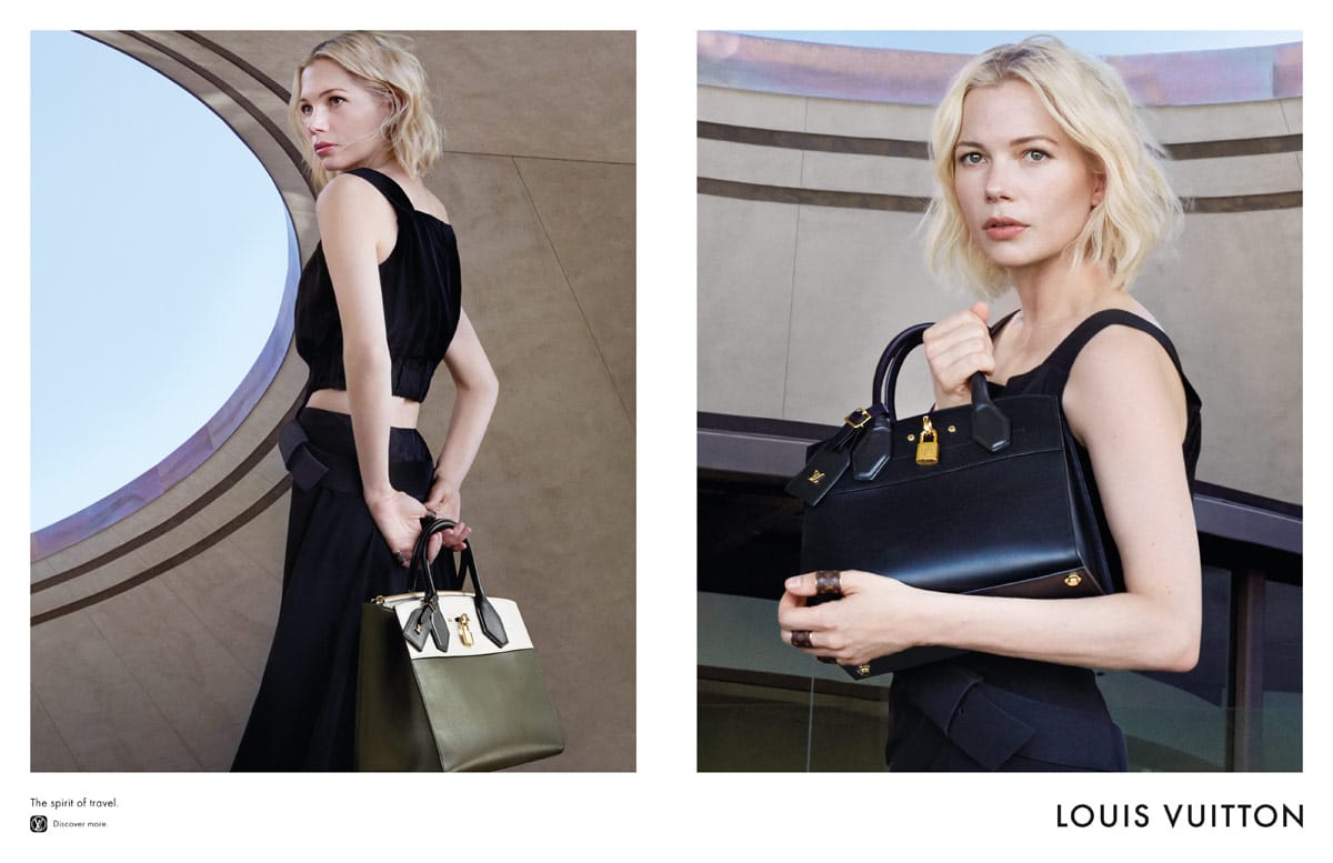 Louis Vuitton on X: Michelle Williams with the City Steamer
