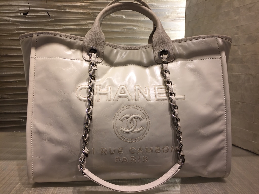 Chanel Deauville Canvas Tote Bag Reference Guide - Spotted Fashion