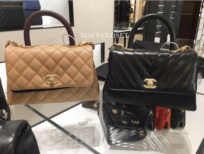 Onhand CC Chanel Coco Handle Mini Bag  Shopee Philippines