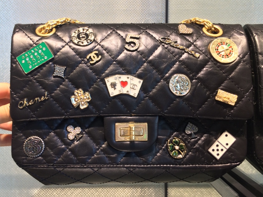 Chanel Lucky Charms Casino 2.55 Reissue Phone Bag - Black Mini