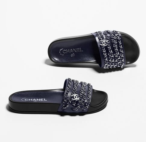 Shop Flat Chain Sandals From Spring 