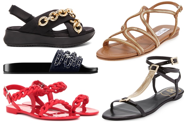 chain sandals