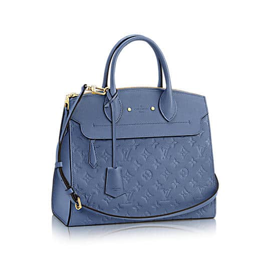 Louis Vuitton Monogram Empreinte Pont Neuf MM Bag in Beige Leather  ref.535434 - Joli Closet