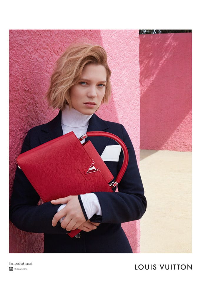 Louis Vuitton Pre-Fall 2016 Spirit Of Travel Campaign Stars Léa Seydoux -  Spotted Fashion