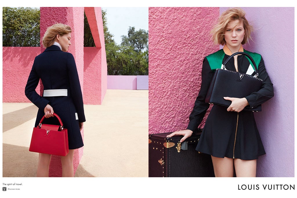 Louis Vuitton Perfume Ad Campaign Featuring Léa Seydoux