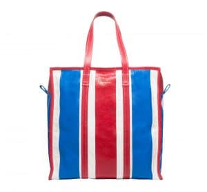 Balenciaga Blue/Red Bazar Shopper M Bag