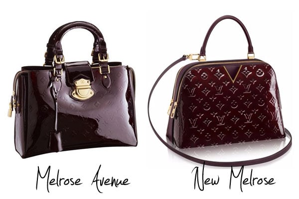 Louis Vuitton, Bags, Vernis Melrose Avenue Bleu Nuit Louis Vuitton