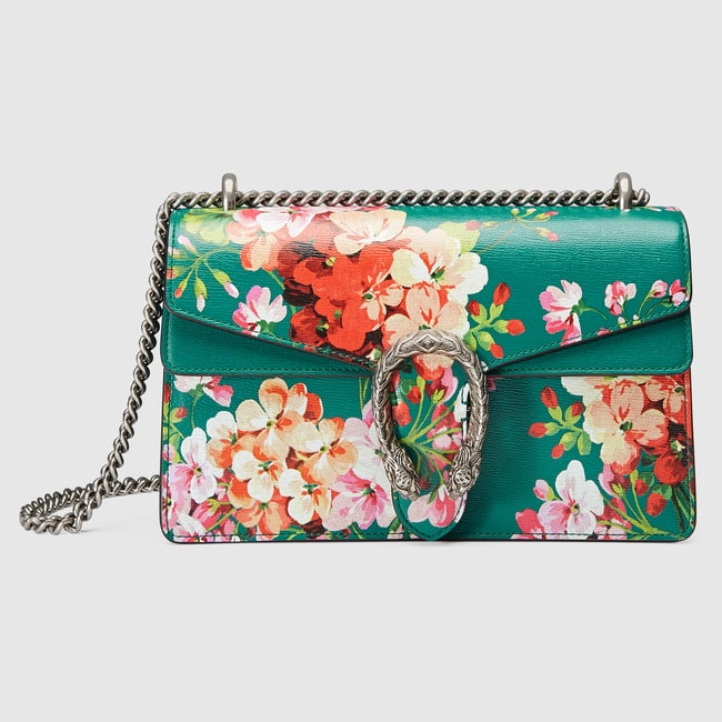 Gucci GG Supreme Blooms Dionysus Medium Shoulder Bag (SHF-21368) – LuxeDH
