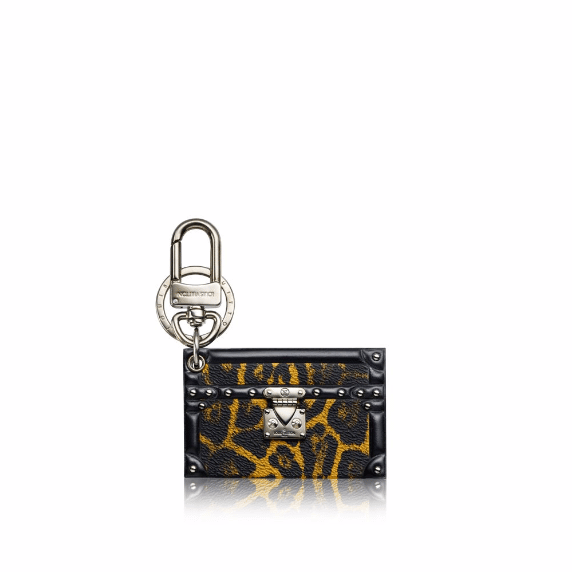 Louis Vuitton Petite Malle 2017 Cruise Collection Key Chain Black