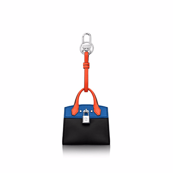 Preloved Louis Vuitton Mini City Steamer Bag Charm Key Charm SD0166 08 –  KimmieBBags LLC