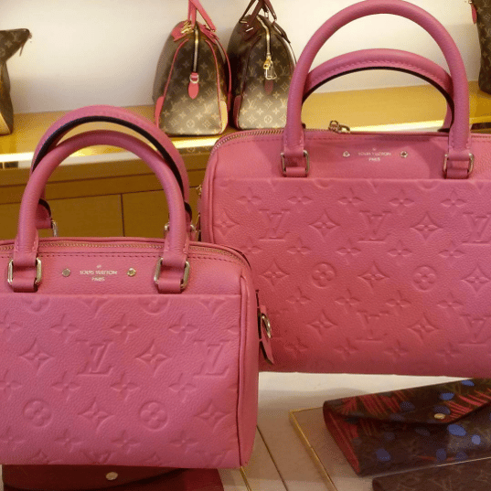 LOUIS VUITTON SPEEDY 22, SPEEDY 20 IMPRIENTE LEATHER, INK LEATHER  COMPARISON. WHICH ONE IS THE BEST? 