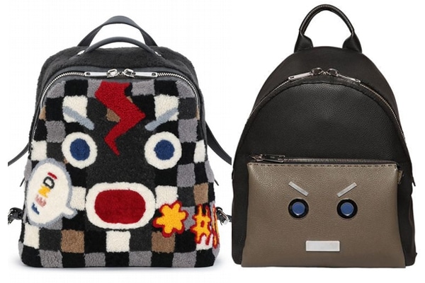 Fendi Faces Backpack as Seen on Kylie Jenner Fall/Winter 2016 - Spotted  Fashion