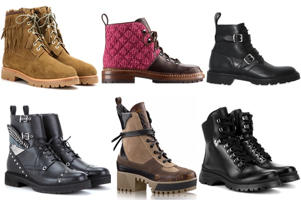 Designer Combat Boots For Fall 2016 