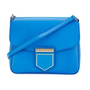 Givenchy Blue Leather Nobile Small Shoulder Bag