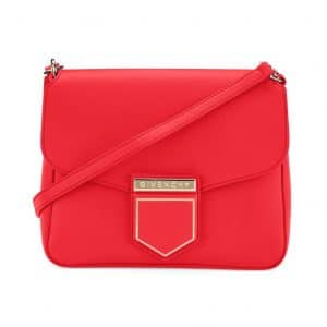 Givenchy Red Leather Nobile Small Shoulder Bag
