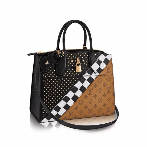 Louis Vuitton Alma Sequin-embellished Tote Bag