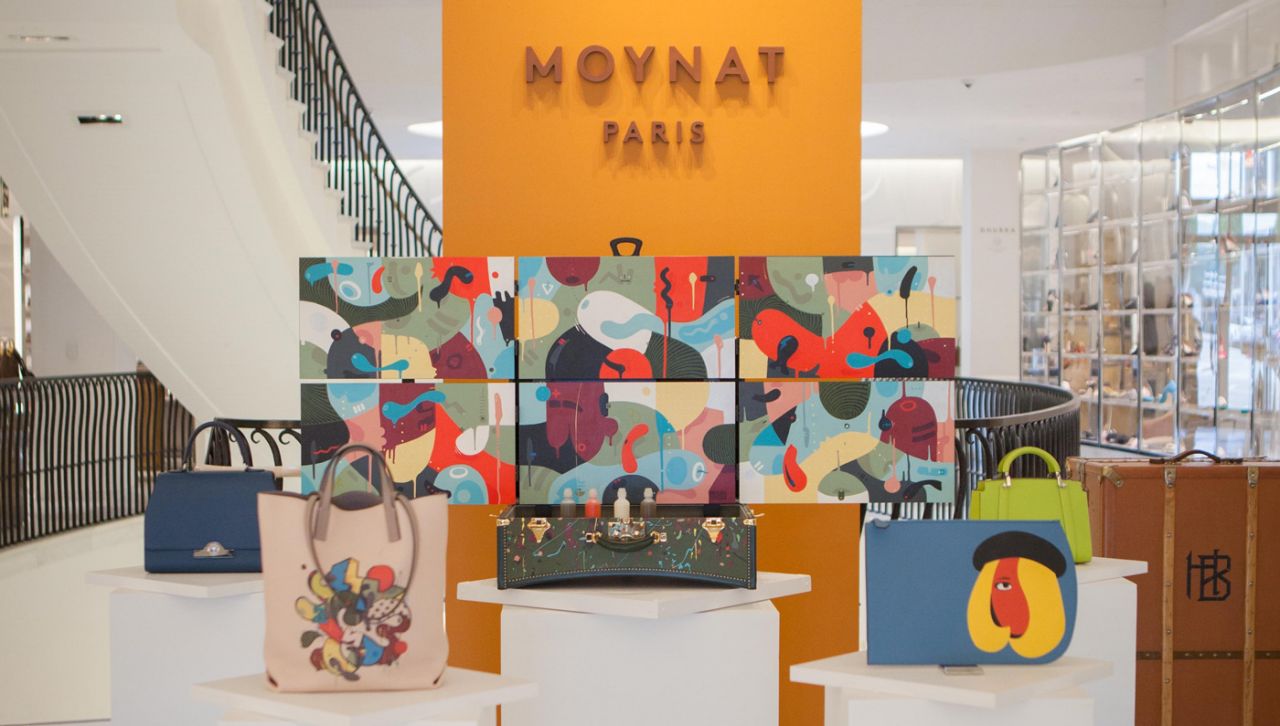 Moynat Mambo Printed Tote Bag