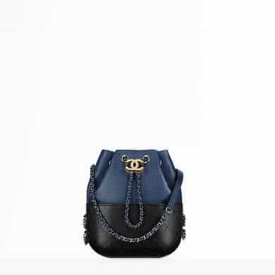CHANELopedia - Chanel Gabrielle bag + mini skirt + turtleneck