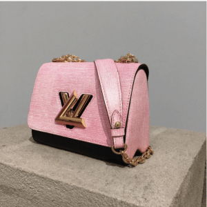 louis vuitton tote pink inside