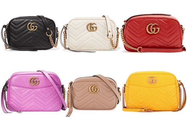 Gucci GG Marmont Camera Bag Reference 