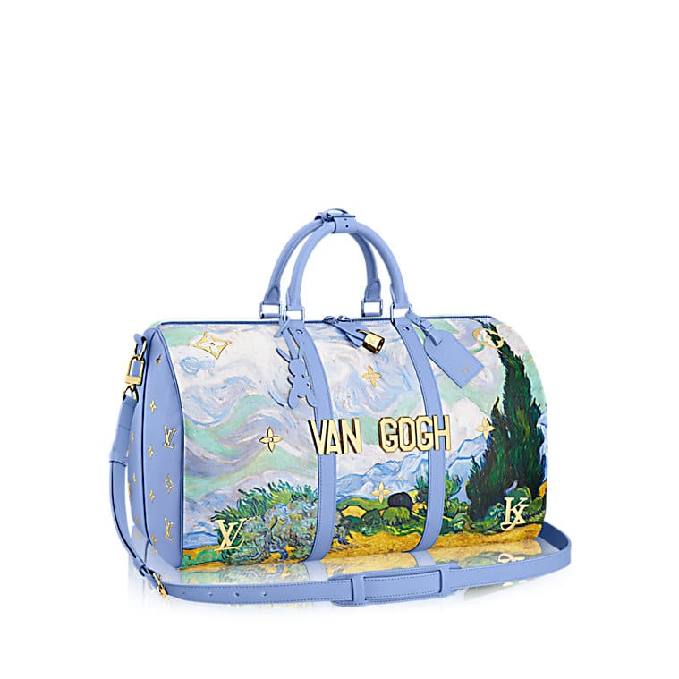 Louis Vuitton X Jeff Koons Masters Collection Montaigne Style Printed  Canvas Monet Bag Auction