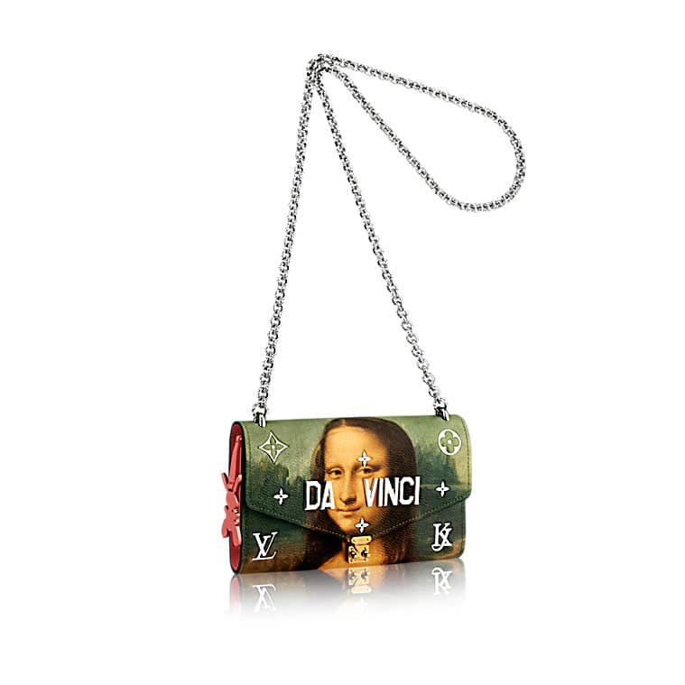 Louis Vuitton x Jeff Koons Masters Collection Mona Lisa Pochette Clutc –  FashionsZila